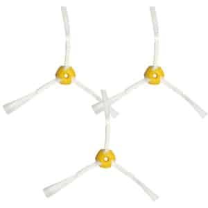 Zijborstel - Robotstofzuiger accessoires - voor irobot Roomba - Serie 600 700 - Geel - 3-pack