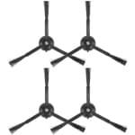 Zijborstels voor robotstofzuiger - set van 4 - hoogwaardige materialen