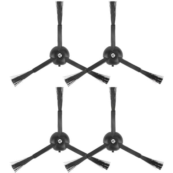Zijborstels voor robotstofzuiger - set van 4 - hoogwaardige materialen