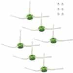 Zijborstelvervanging voor Robotstofzuigers - 6-Pack, Perfecte Pasvorm en Duurzaam