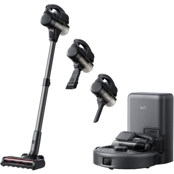 eufy Clean Robotstofzuiger 3-in-1 E20 - 's Werelds eerste demonteerbare combi-robotstofzuiger met dieptereiniging