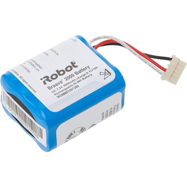 iRobot Originele Ni-MH 2000mAh/14.4V Accu voor de Braava 380 en 390 Dweilrobots