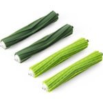 kwmobile 4x borstel voor robotstofzuiger - geschikt voor Roomba e-/i-Series - Set van 4 vervangende kunststof borstels