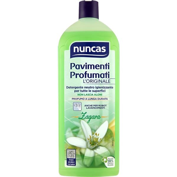 nuncas 1000ml schoonmaakmiddel - met oranjebloesem geur - Reinigingsmiddel geschikt voor dweilrobot iRobot Roomba Braava Jet M6