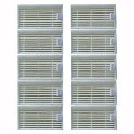 10 stuks HEPA Vervangingsfilters voor Robotstofzuigers - Geschikt voor V3, V5 en V5s