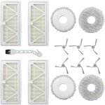 15 stuks vervangende accessoires - geschikt voor DJI ROMO S - ROMO A - ROMO P robotstofzuiger - 6 zijborstels - 4 HEPA-filter - 4 dweilpads - 1 reinigingsgereedschap