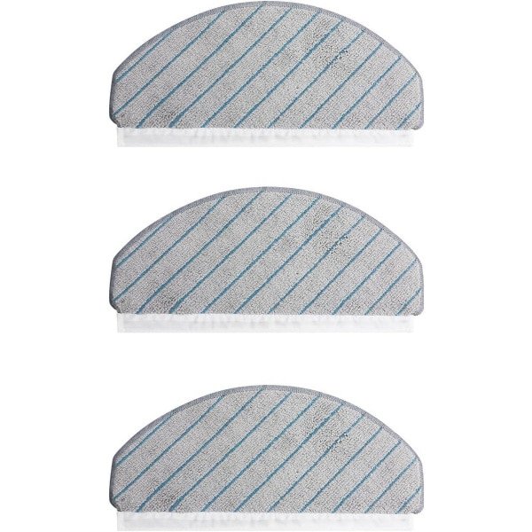 3-pack dweildoeken en accessoires voor robotstofzuigers
