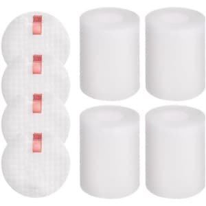 4 Set Vervangende Schuim- en Viltfilters voor Shark IQ UR1000SR - RV1001AEC - AV1010AE - AV1002AE - Robotstofzuiger Onderdelen Accessoires