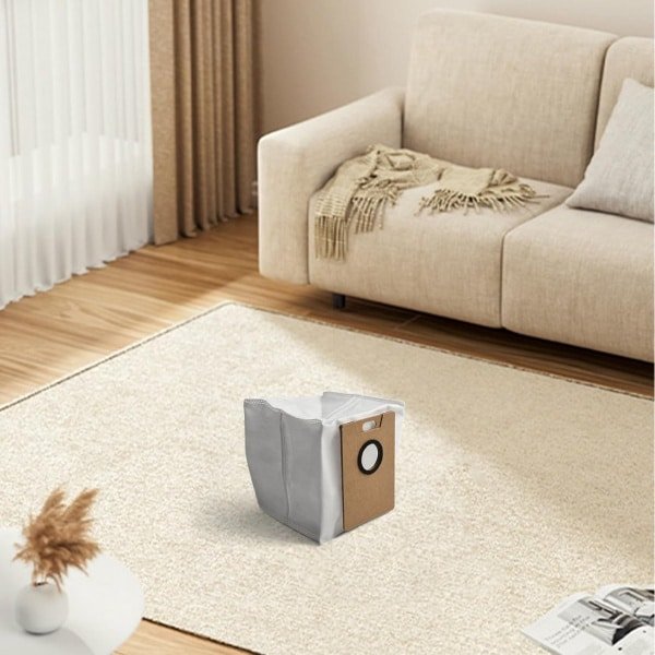 5 Stuks Vervangende Stofzakken voor Robotstofzuiger met Grote Capaciteit