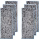6 JustValue Dweil pads geschikt voor iRobot Braava Jet M6 - Voor Nat Dweilen - Gechikt voor de M6134 - Luxe Dweilpads Dweilrobot - Microfiber Microvezel Dweil Doekjes Pads Set - Dweildoeken Nat Dweilen