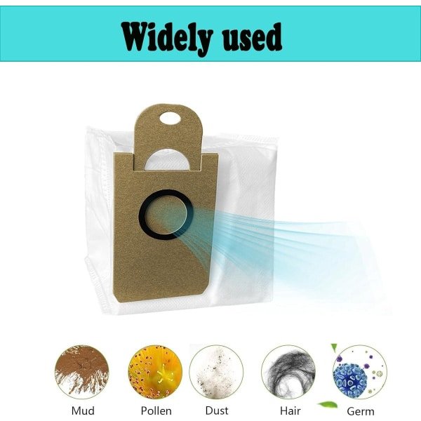 7 Stukken Stofzakken - Stofzakken voor Q5 - Q6 - Q6 PRO - Reserveonderdelen - Robotstofzuiger Accessoires (7PCS)