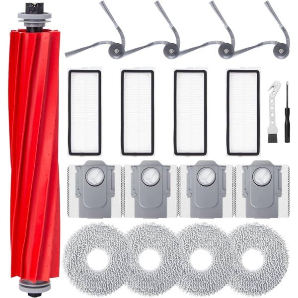 Accessoireset voor robotstofzuiger - veelzijdig en effectief - set van 1