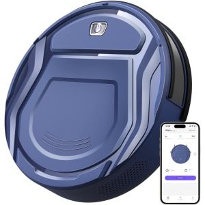 Aurixi® Robotstofzuiger huisdieren - Robotstofzuiger - Stofzuiger - Blauw - 28cm x 28cm x 8cm