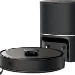 Aurixi® Robotstofzuiger met laadstation - Robotstofzuiger - Robotstofzuiger huisdieren - zwart - 33cm x 33cm x 10cm