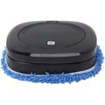 Automatische dweilrobot met watertank, stofzuiger en dweilrobot (zwart)