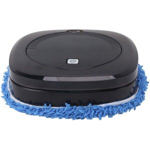 Automatische dweilrobot met watertank, stofzuiger en dweilrobot (zwart)