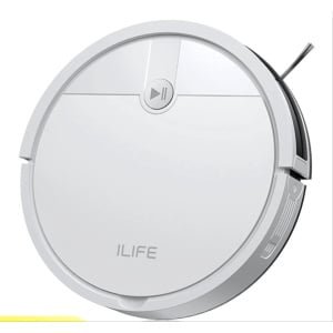 Bosko Robotstofzuiger - Robotstofzuigers - Robot Stofzuiger - Huisdieren - Zelf opladend - 120 minuten looptijd - Wit