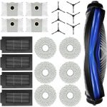 Cosensi - Accessoireset voor robotstofzuiger: 20 stuks, hoofdborstel, dweilen, filters, zijborstels, stofzakken, reinigingsborstel