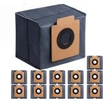 Geschikt voor Eufy X8 Pro X10 Pro Omni robotstofzuiger stofzakset - stofzak - filterzak - afvalzak - 12 stuks