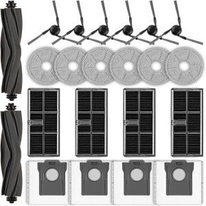 Geschikt voor MOVA E40 ULTRA robotstofzuiger: rolborstel, zijborstel, filter, dweil, stofzak, accessoires.