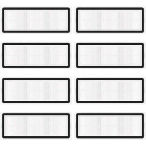 HEPA-filters - 8 stuks - geschikt voor robotstofzuiger - polyester