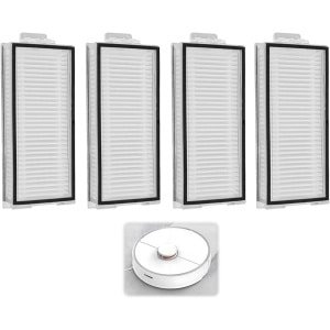 HEPA-filterset - 4 stuks - voor robotstofzuiger