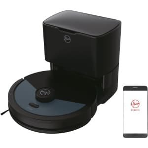 Hoover HG450HP 011 robotstofzuiger 0,26 l Zakloos Blauw, Metallic