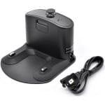 JeiibrZui Basis Met Twee Gaten - Roomba Oplaadstation - Compatibel Met Irobot Serie 500 Tot En Met 900 En E-Serie - 1 Stuks - Zwarte Onderdelen Voor Robotstofzuiger