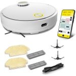 Kärcher RCV 3 Robotstofzuiger - Met dweilfunctie - Set compleet - Slimme-app bediening - LiDAR-navigatie - 2500 Pa - 85m²/u