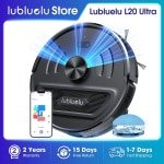 Lubluelu L20 Ultra - Robotstofzuiger - 6000 Pa zuigkracht - LiDAR-navigatie - Dweilen & App-bediening