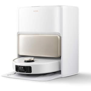 MOVA V50 Ultra Complete - Robotstofzuiger met Dweilfunctie - Zelfreinigend Station - 24.000 Pa Zuigkracht & Thermodweil - Slimme Navigatie - Geschikt voor Huisdierharen - Wit