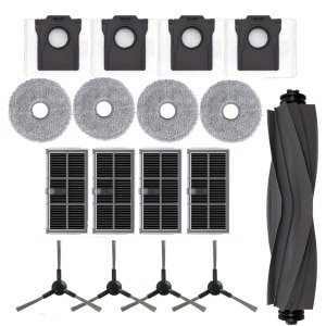 PolkaHome® Vervangingsset geschikt voor Robotstofzuiger Accessoires & Onderdelen - Geschikt voor Dreame L10s Pro, L10s ULTRA Gen2, Gen 2 PRO, PRO HEAT X30, HEAT X30, L10s PRO ULTRA HITTE RLL82CE, X30 ULTRA, MOVA E30, MOVA E30 ULTRA, P10 ULTRA