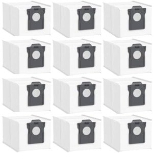 PromoHome Stofzuigerzakken - 12 stuks universele vervanging voor premium robotstofzuigers