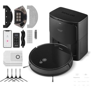 Quvo® Robotstofzuiger huisdieren - Robotstofzuiger - Stofzuiger - Zwart - ‎28cm x 28cm x 8cm