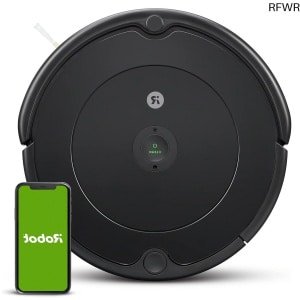 RFWR® Robotstofzuiger met Wi-Fi - Slimme schoonmaakoplossing voor harde vloeren en tapijten