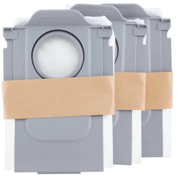 Roborock Robotstofzuiger Originele Stofzakken-3st-Voor Saros 10R/Saros 10/Qrevo Edge/Qrevo Edge S5A/Q10 S5+/Q10 PF+/Q7 BF+/Qrevo Pro/Saros Z70/Q7 M5+/Qrevo Curv/Q10 X5+/Qrevo Master