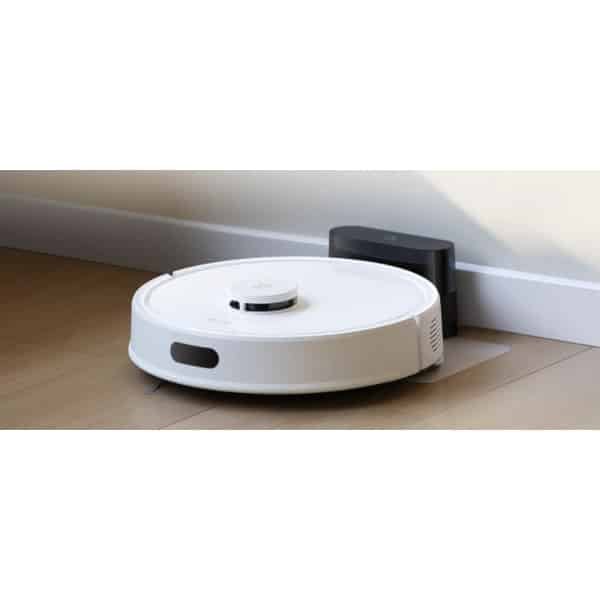 Robotstofzuiger - 8000 Pa HyperForce | LiDAR Navigatie | Dweilen & Stofzuigen | App & Spraakbediening | Wit