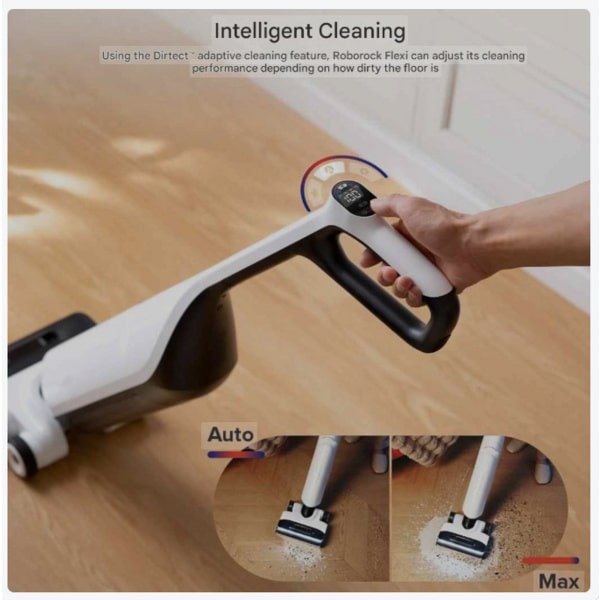 Robotstofzuiger - Dweilrobot - Automatische Stofzuiger - Nat-droog Stofzuiger - Handheld Schoonmaker - 17.000 Pa Zuigkracht - Draadloos Met 30-59 Min Batterijduur