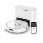 Robotstofzuiger - Robotstofzuiger Met Dweilfunctie - Robotmop - Automatische Stofzuiger - Slimme Robot - 4000 Pa Zuigkracht - Automatische Stofzak 4L