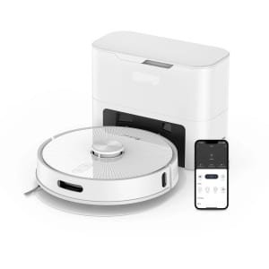 Robotstofzuiger - Robotstofzuiger Met Dweilfunctie - Robotmop - Automatische Stofzuiger - Slimme Robot - 4000 Pa Zuigkracht - Automatische Stofzak 4L