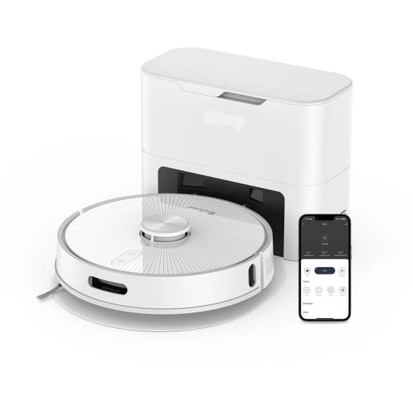 Robotstofzuiger - Robotstofzuiger Met Dweilfunctie - Robotmop - Automatische Stofzuiger - Slimme Robot - 4000 Pa Zuigkracht - Automatische Stofzak 4L