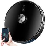 Robotstofzuiger - Robotstofzuiger Met Dweilfunctie - Slimme Stofzuiger - Robotstofzuiger Met App - 6500 Pa Zuigkracht - 235 Ml Waterreservoir