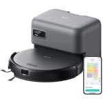 Robotstofzuiger - Robotstofzuiger Met Laadstation - Dweilrobot - Dweilfunctie - Automatisch Leegstation - Ultradun Design 7,3 cm - Grote Stofbak >2 L