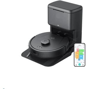 Robotstofzuiger - Robotstofzuiger Met Zelfledigende Basis - Automatische Stofzuiger - Smarte Stofzuiger - Robot Cleaner - 5000 Pa Zuigkracht - AI.Map 2.0 Navigatie