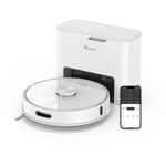 Robotstofzuiger & Dweil - Robot Vacuum & Mop - LDS Lasernavigatie - 4000Pa Zuigkracht - Automatische Stofzak 4L