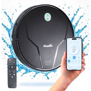 Robotstofzuiger met Dweilfunctie - 3500 PA - App - Robotstofzuiger met Laadstation - Huisdieren Dweilrobot - Hondeharen / Huisdierharen - CleanRite