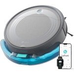 Robotstofzuiger met Dweilfunctie - 6000Pa Zuigkracht, Nauwkeurige Navigatie, Lange Batterijduur