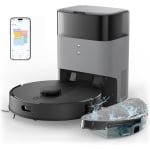 Robotstofzuiger met Dweilfunctie - Tapijtreiniger Machine - Huisdieren - Met App -Zwart