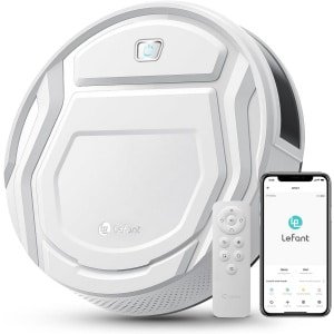 Robotstofzuiger met Hoog Vermogen 2200Pa, WiFi en App Bediening