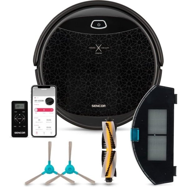 Robotstofzuiger met Wifi en App - Geschikt voor Huisdieren en Alle Vloertypes